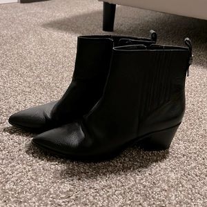 Franco Sarto Leather Booties